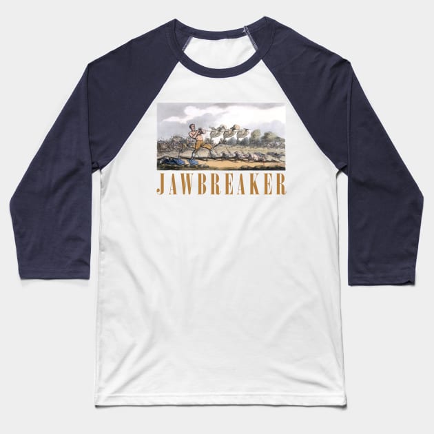 Jawbreaker - - 90s Fan Art Baseball T-Shirt by unknown_pleasures